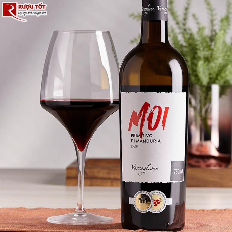 Rượu Vang MOI Primitivo Di Manduria