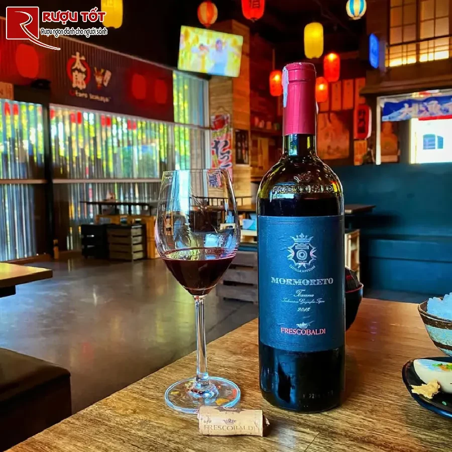 ruou vang mormoreto frescobaldi nipozzano 750ml 14% nhap khau y