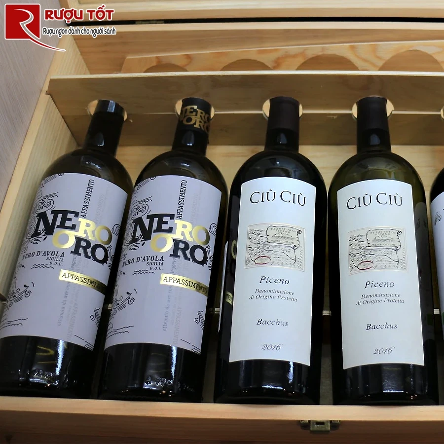 Rượu vang Nero Oro Nero dAvola Appassimento
