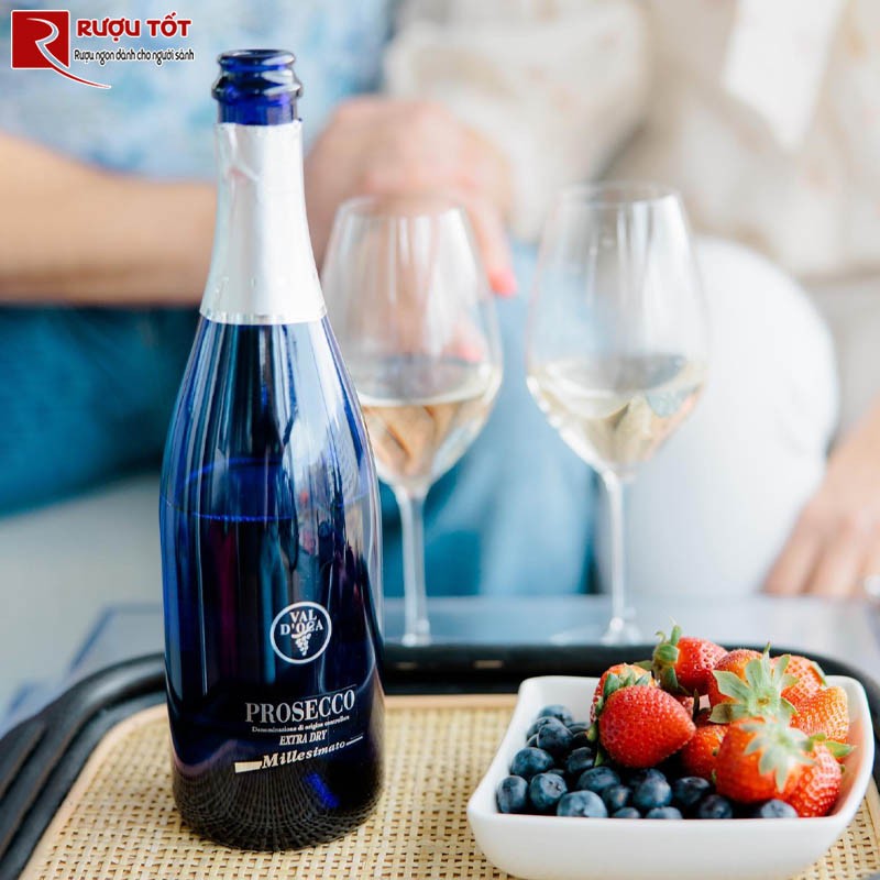 Rượu vang nổ Prosecco Val d Oca Extra Dry