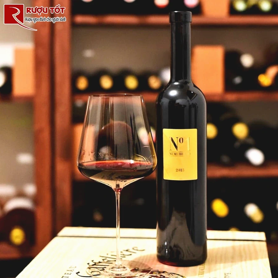 ruou vang no1 numero plozza 750ml 14,5% nhap khau y