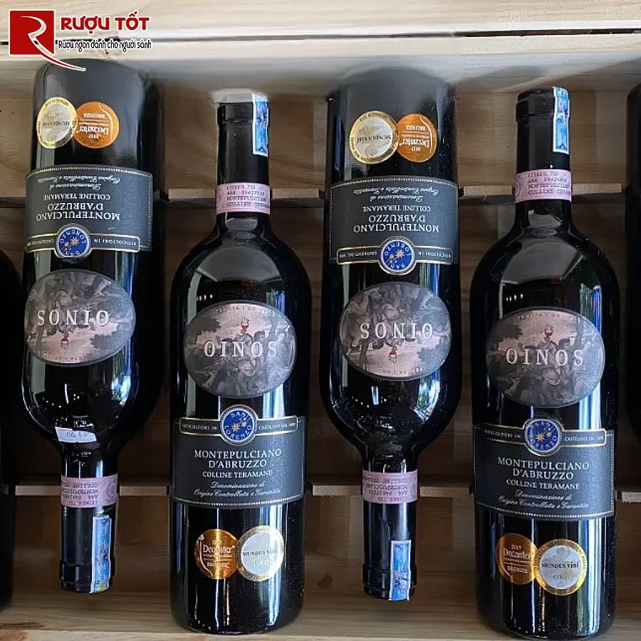 ruou vang oinos montepulciano dabruzzo docg gia tot