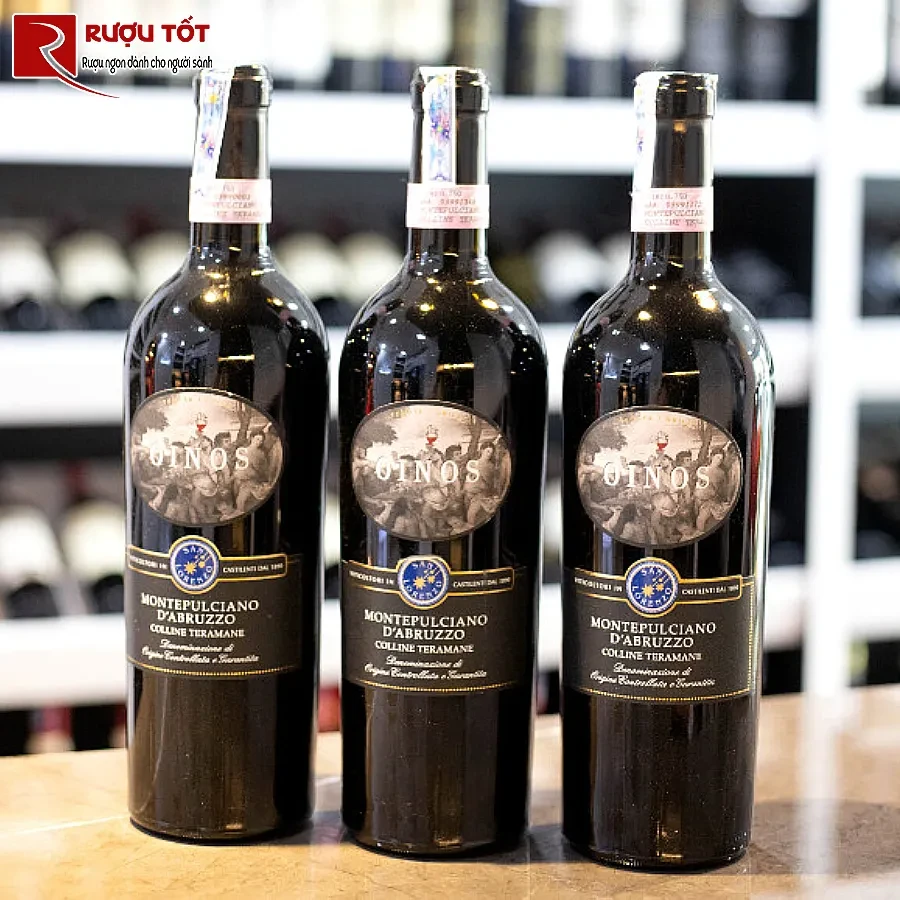 ruou vang oinos montepulciano dabruzzo docg