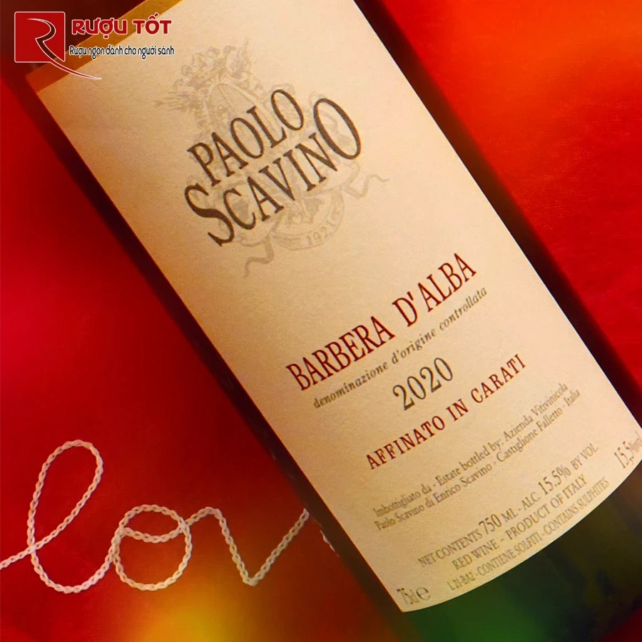 Rượu vang Paolo Scavino Affinato In Carati