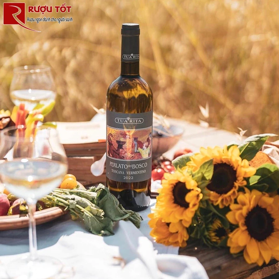Rượu vang Perlato Del Bosco Toscana Vermentino