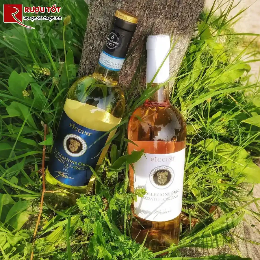 ruou vang piccini collezione oro toscana rosato gia tot