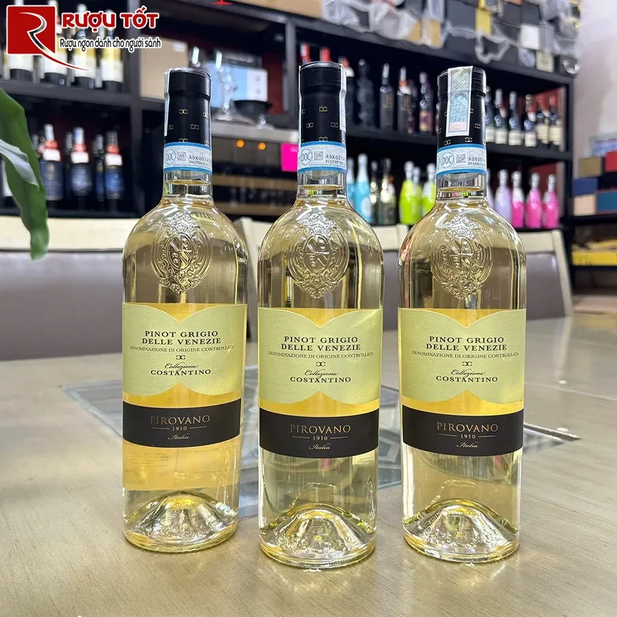 Rượu vang Pirovano Collezione Costantino Pinot Grigio