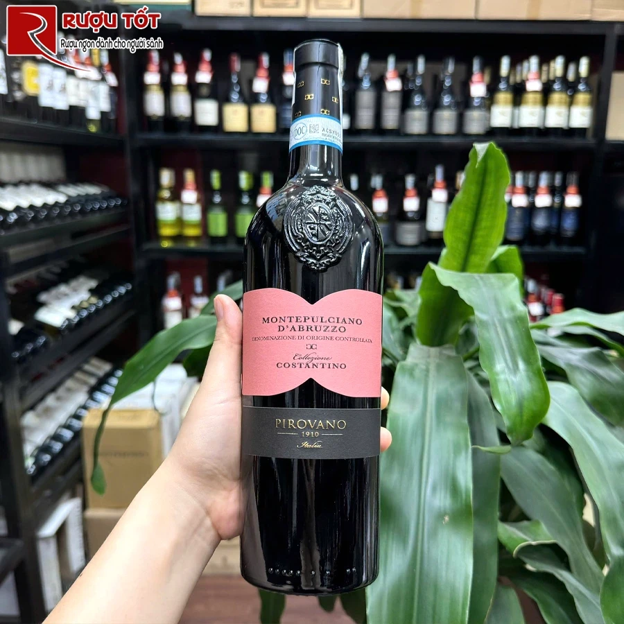 Rượu vang Pirovano Montepulciano Dabruzzo