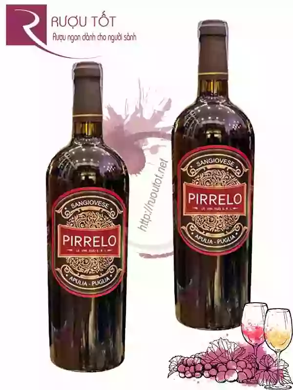 Rượu vang Pirrelo Apulia Chính hãng
