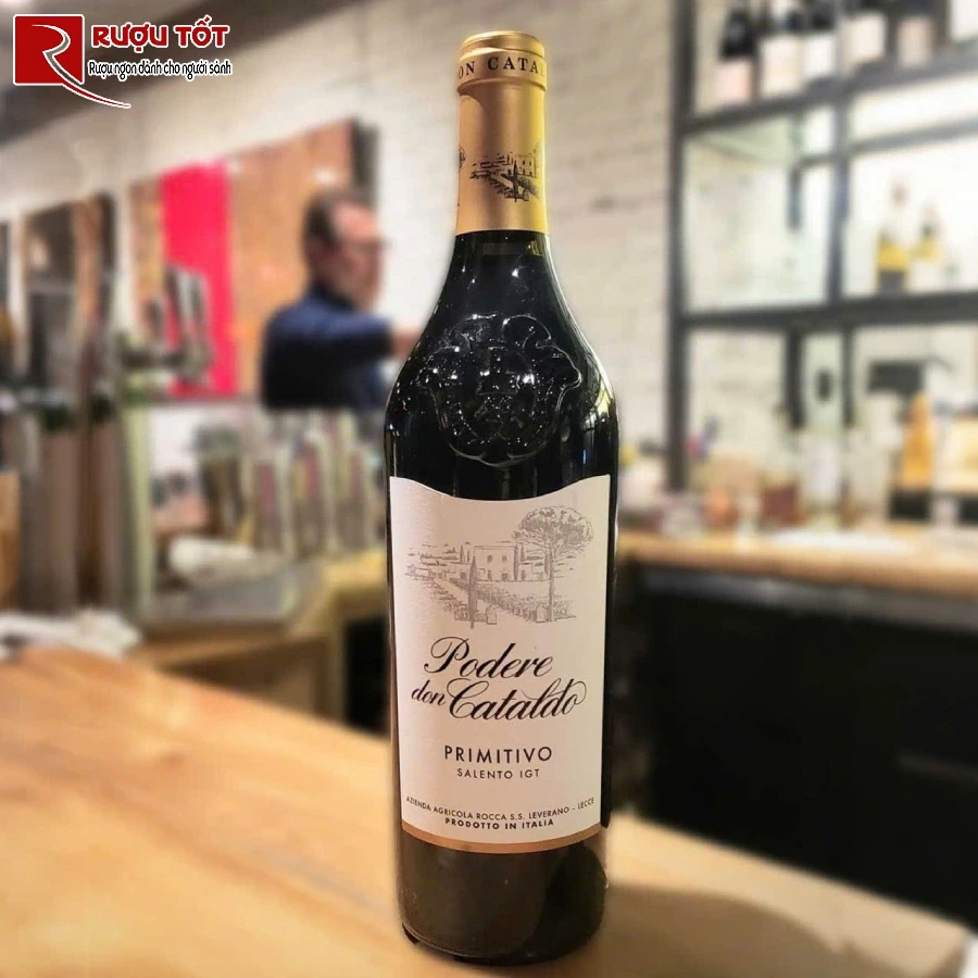 ruou vang podere don cataldo primitivo