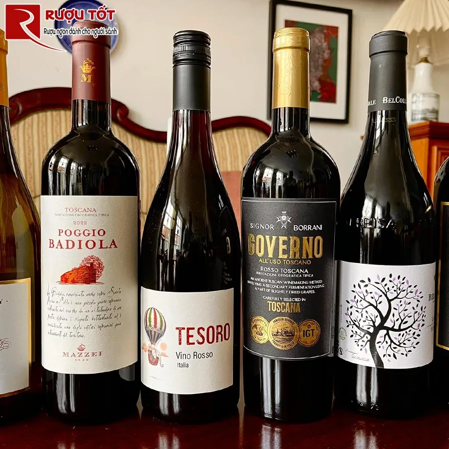 Rượu vang Poggio Badiola Mazzei