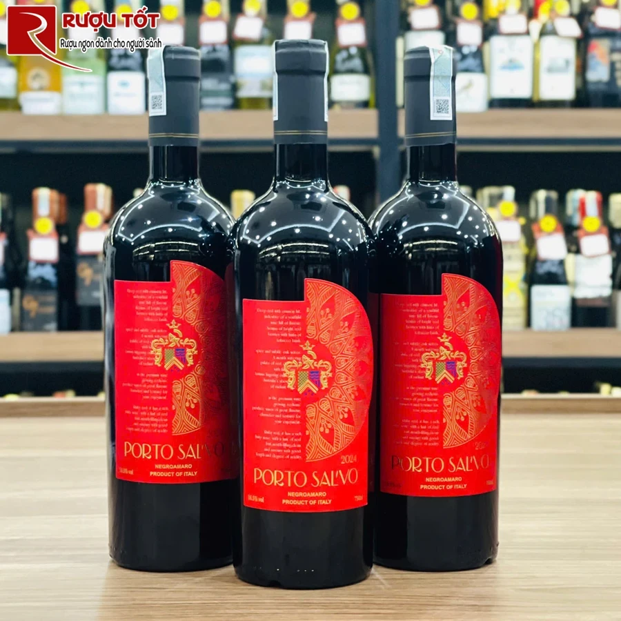 Rượu vang Porto Salvo Negroamaro