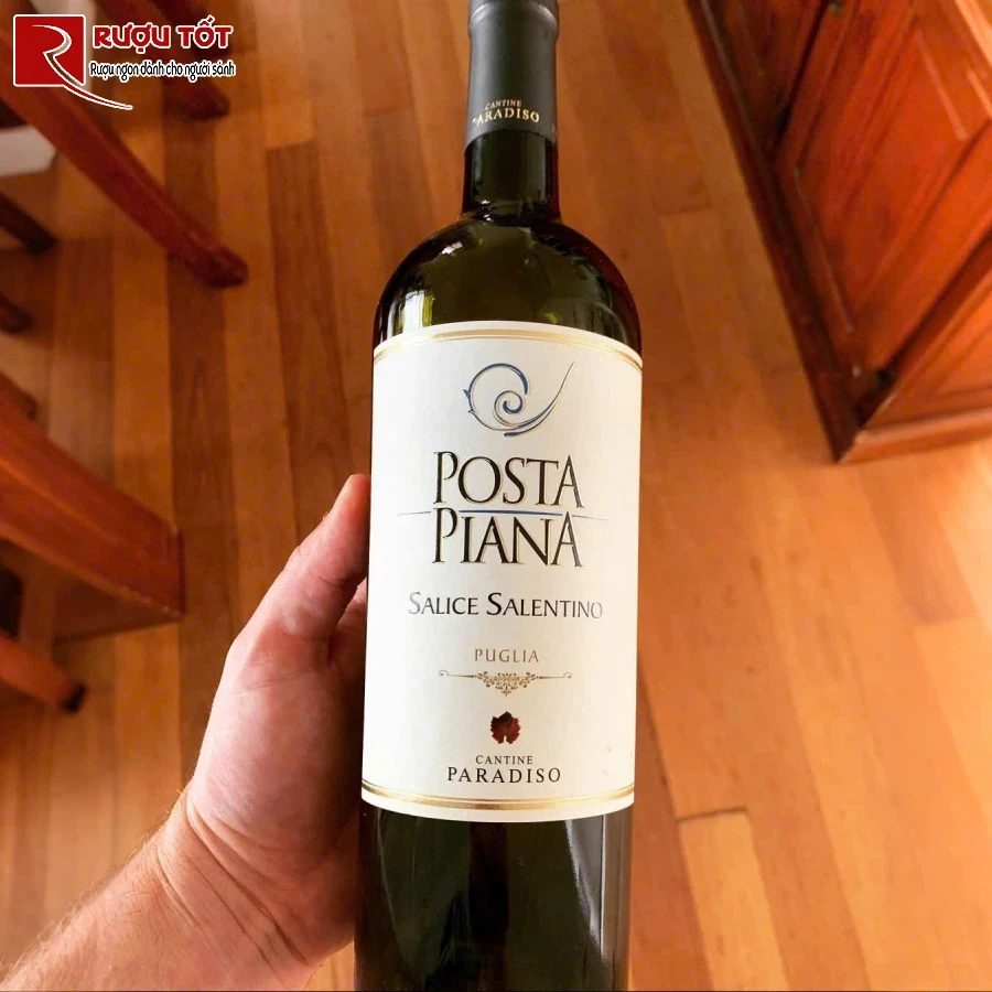 ruou vang posta piana salice salentino 750ml hao hang y