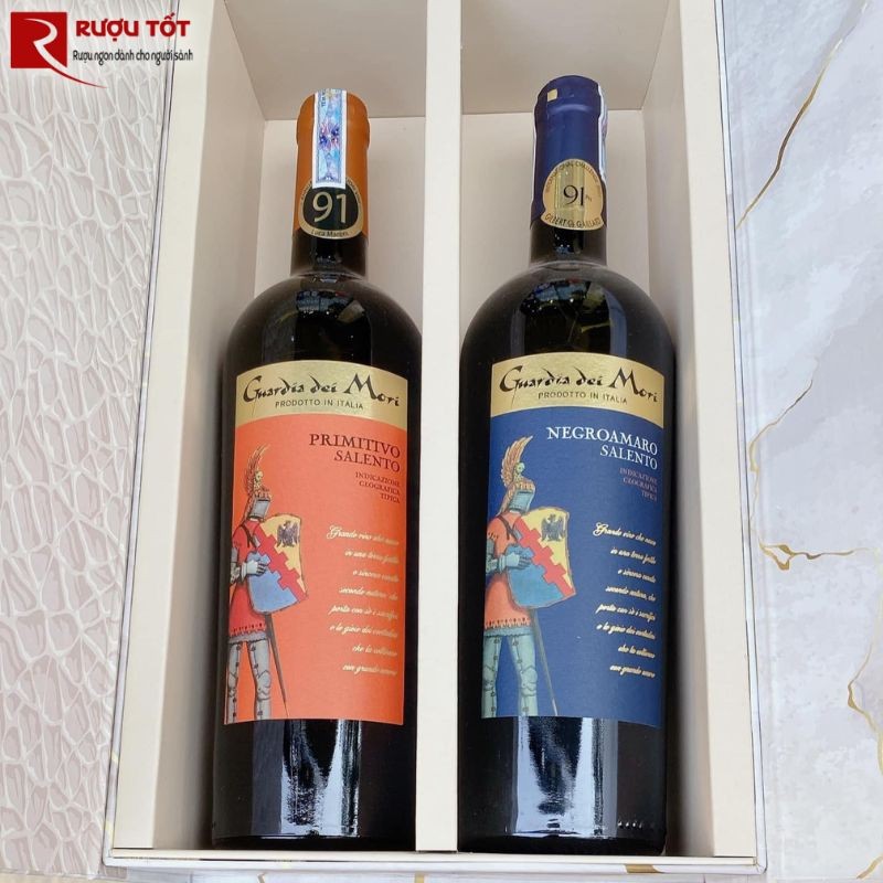 Rượu vang Primitivo Salento Guardia dei Mori