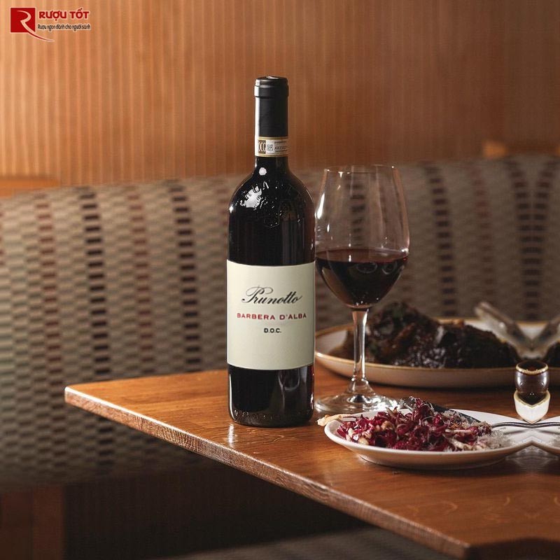 Rượu vang  Prunotto Barbera D Alba