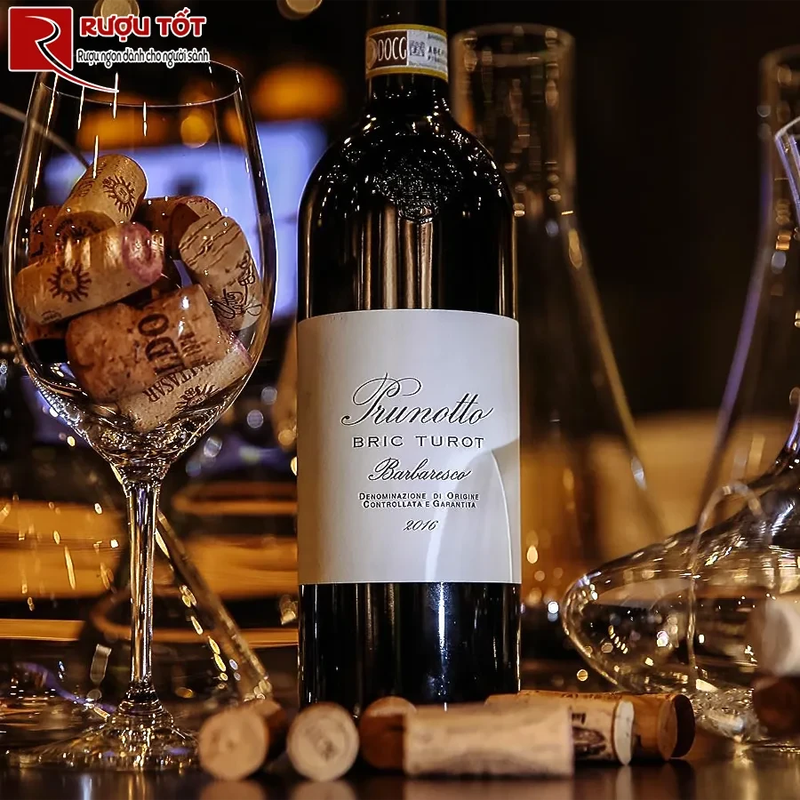 Rượu vang Prunotto Bric Turot Barbaresco