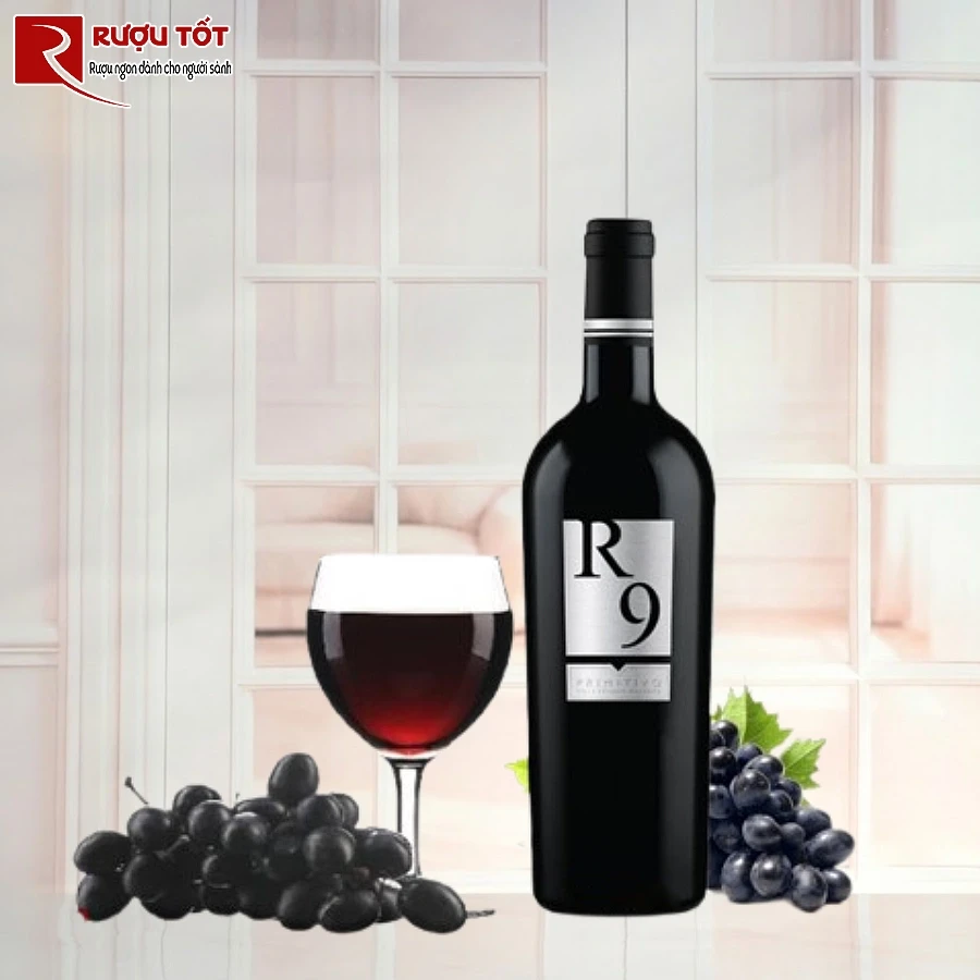ruou vang r9 primitivo icono