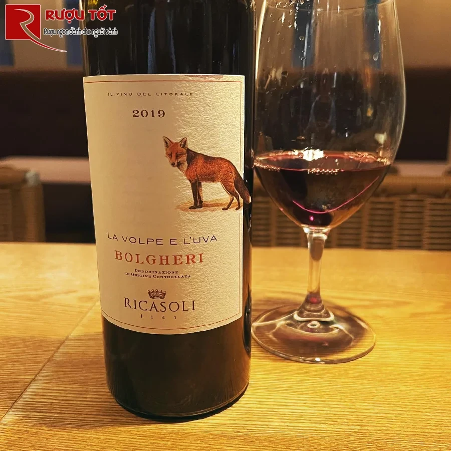 Rượu vang Ricasoli La Volpe