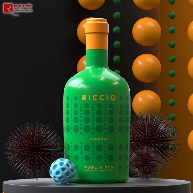 Ruou vang riccio verdeca