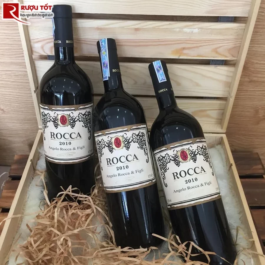 Ruou vang Rocca Rosso