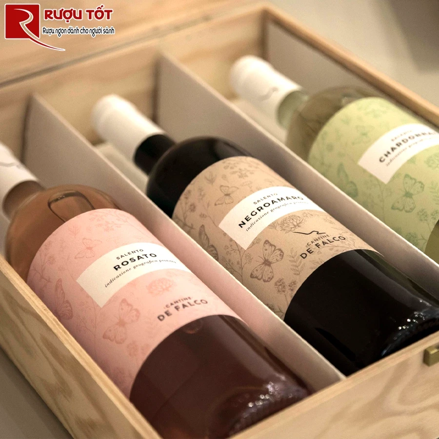 Rượu vang Rosato Salento Cantine De Falco