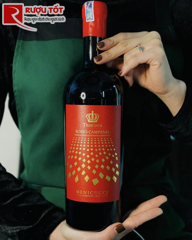 Rượu vang Rosso Campania Menicucci