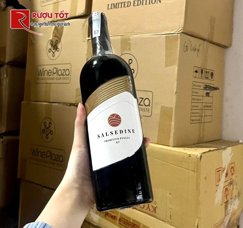 Rượu vang Salsedine Primitivo