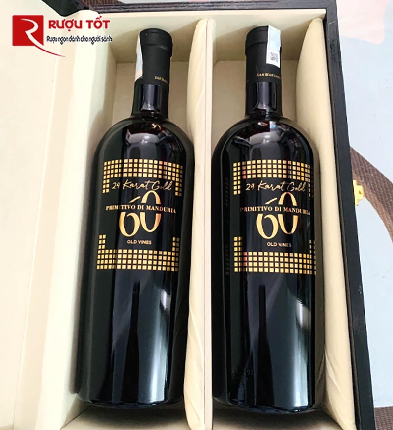 Rượu vang Sessantanni 24 Karat Gold