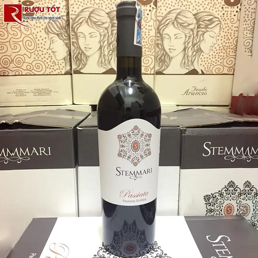 ruou vang stemmari chardonnay siciliane doc