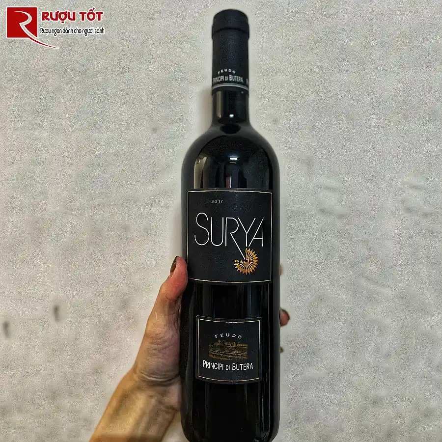 ruou vang surya principi di butera