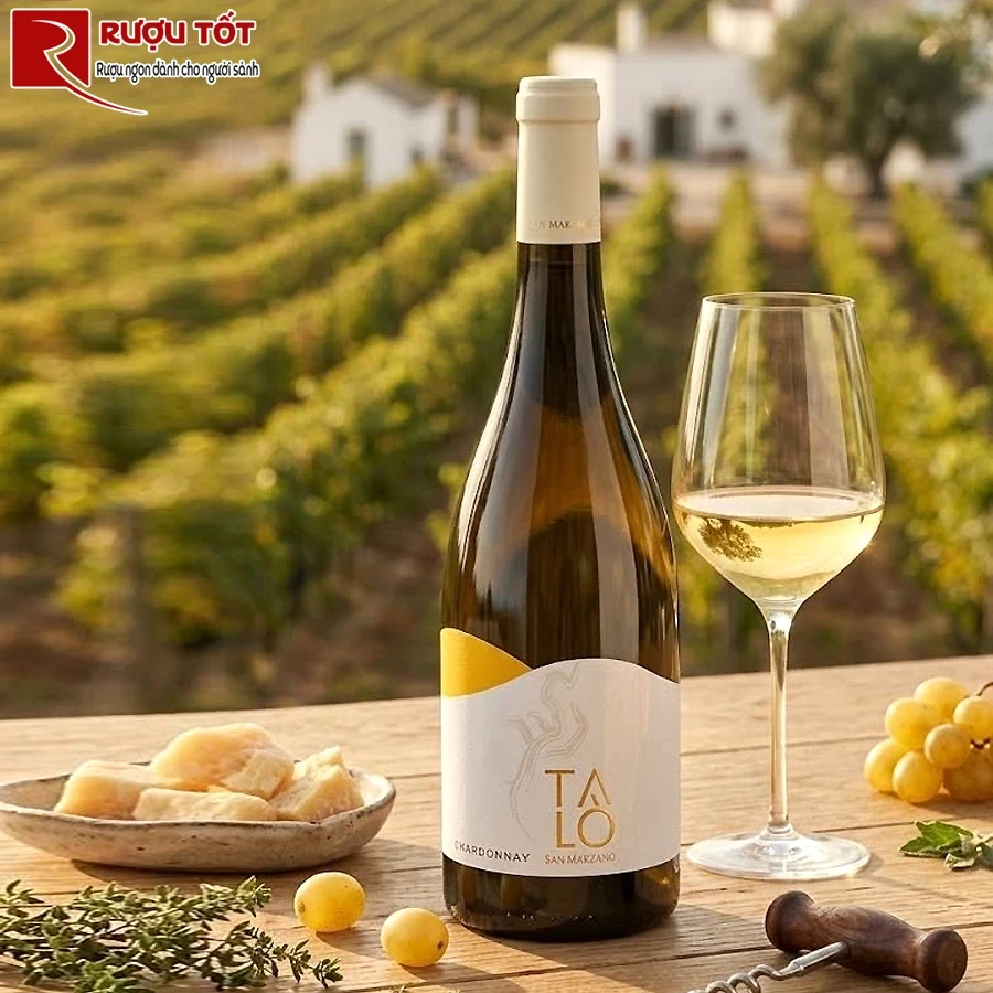 Rượu vang Talo Chardonnay