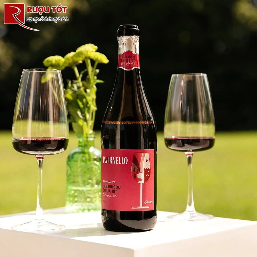 Rượu vang Tavernello Lambrusco Emilia