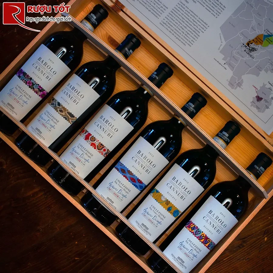 Rượu vang Tenuta Carretta Barolo Cannubi Riserva