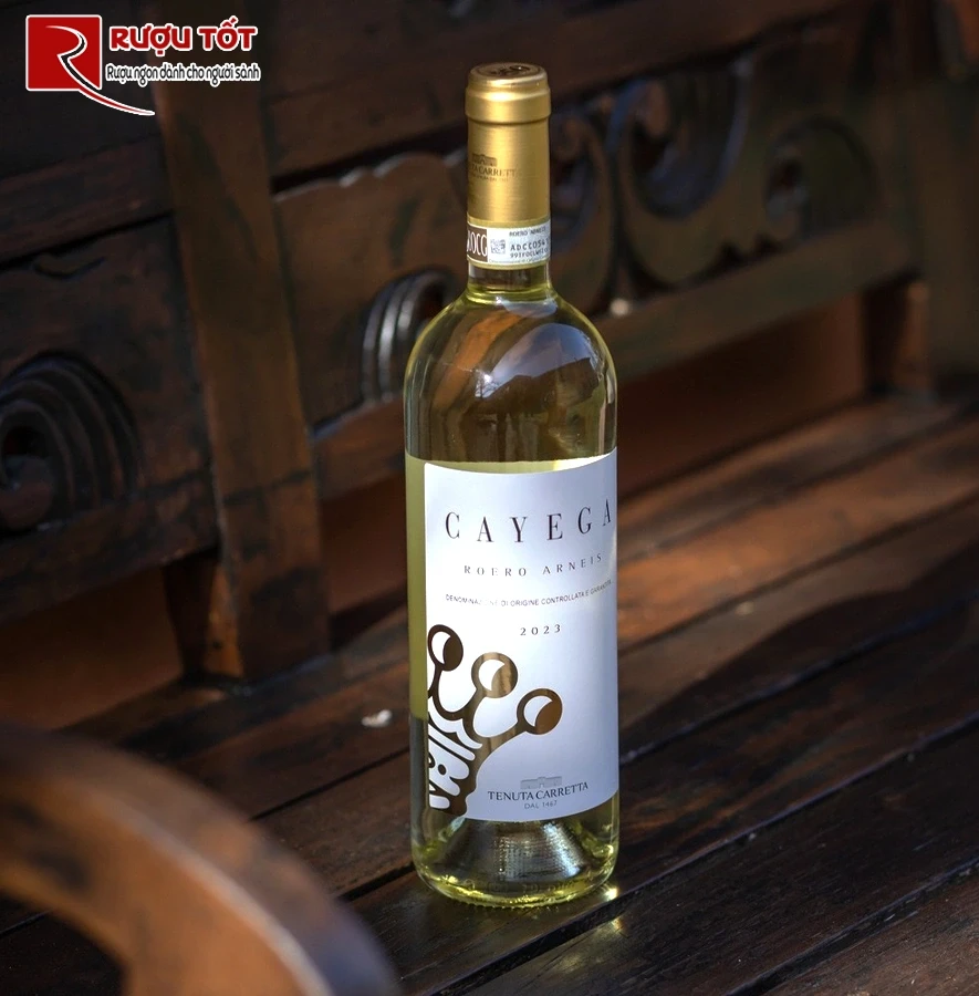 Rượu vang Tenuta Carretta Cayega Roero Arneis