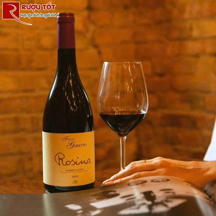 Rượu vang Tenuta Garetto Rosina Barbera
