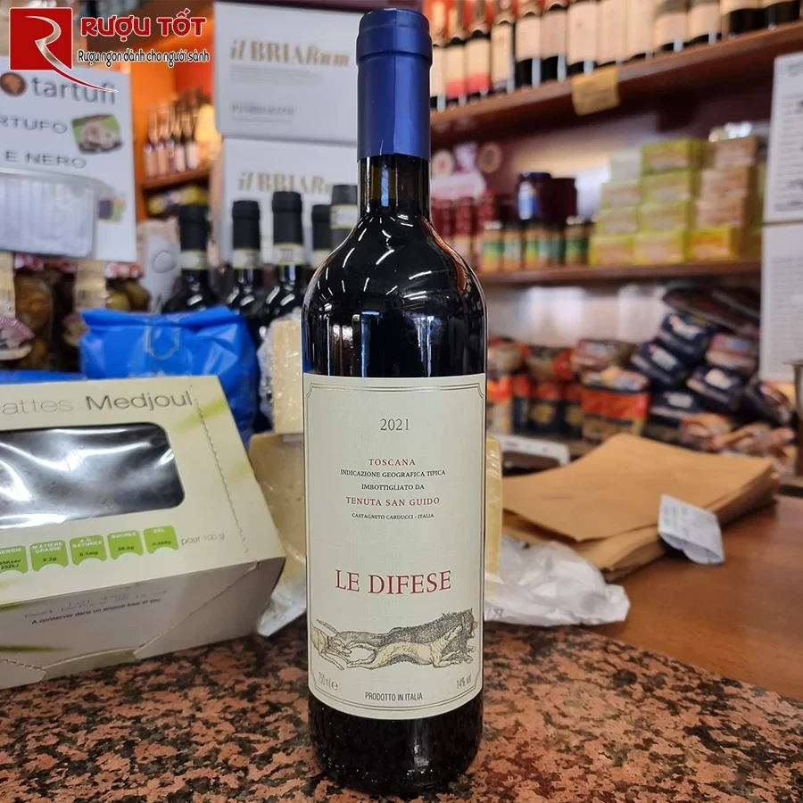 Rượu vang Tenuta San Guido Le Difese Tuscany