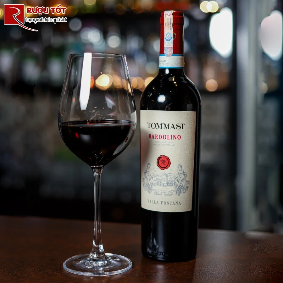ruou vang tommasi bardolino villa fontana