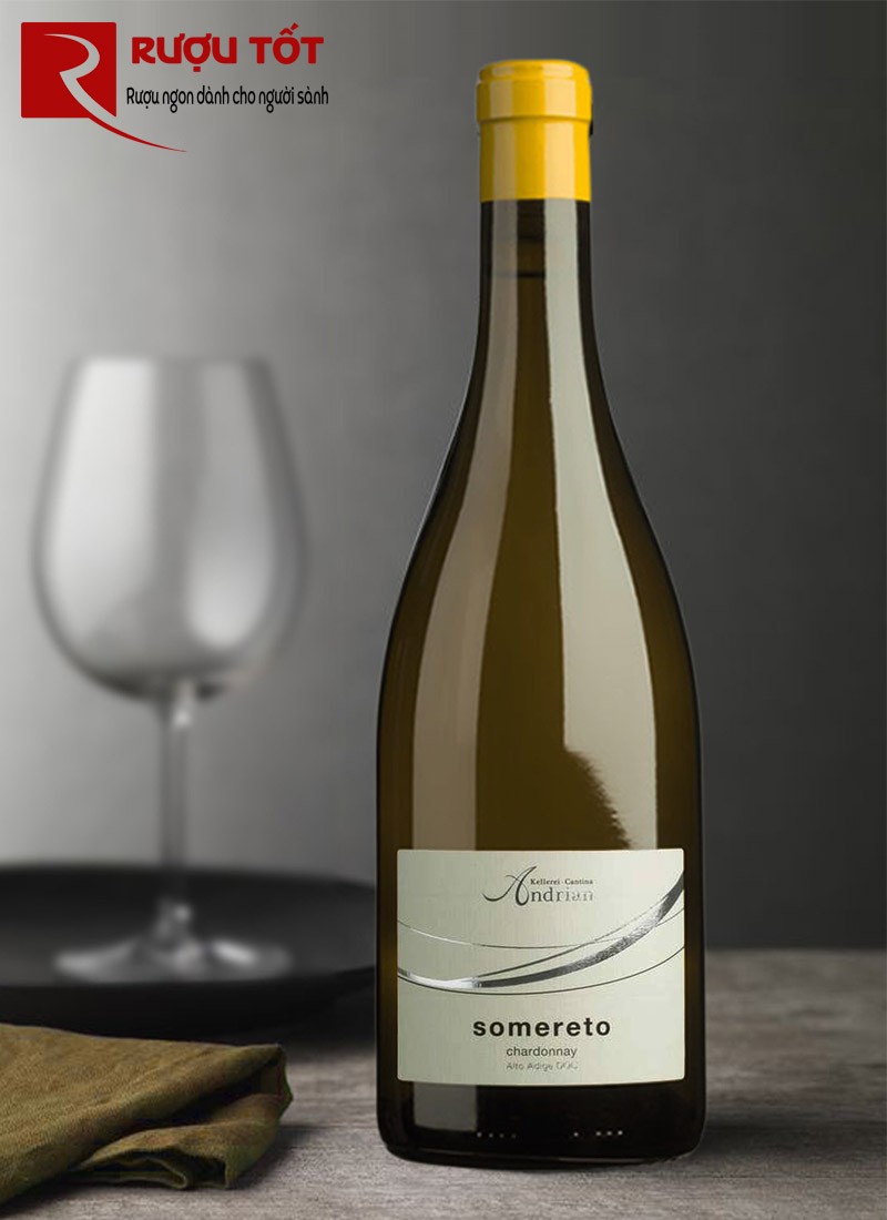 rượu vang trắng Somereto Chardonnay Andrian