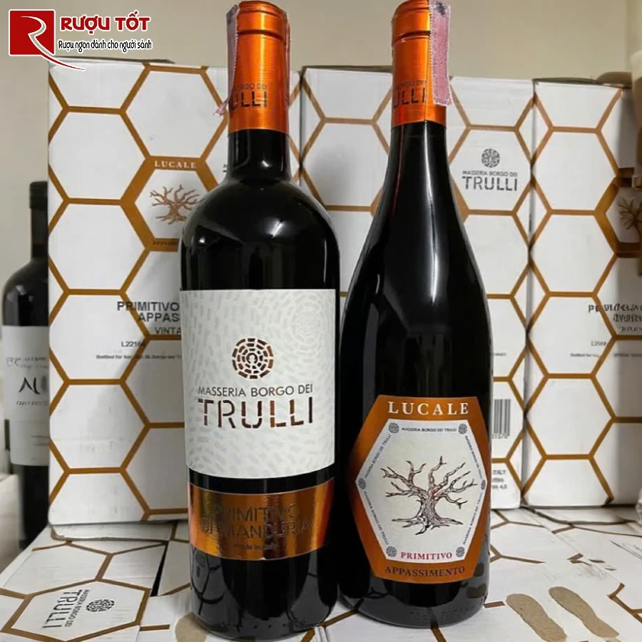 ruou vang trulli primitivo di manduria