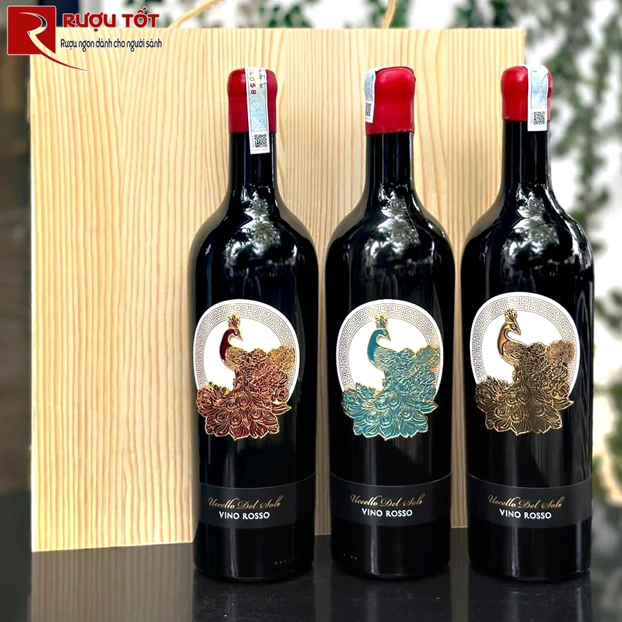 Rượu vang Uccello Del Sole Vino Rosso