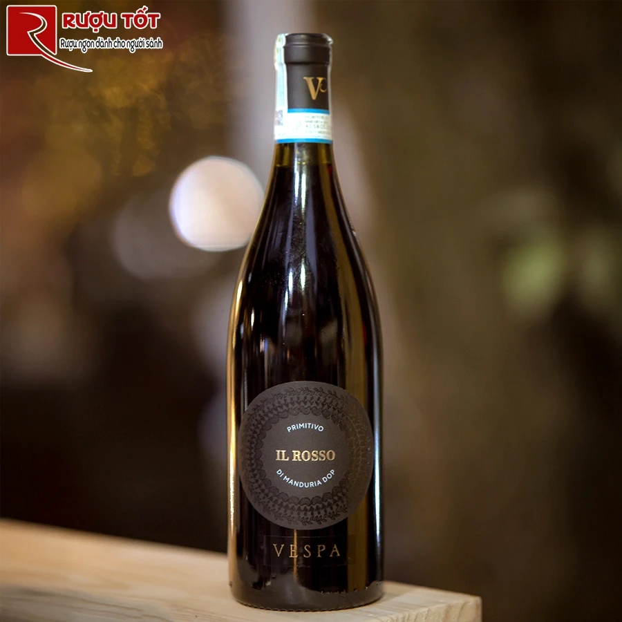 Rượu vang Vespa IL Rosso Primitivo Di Manduria