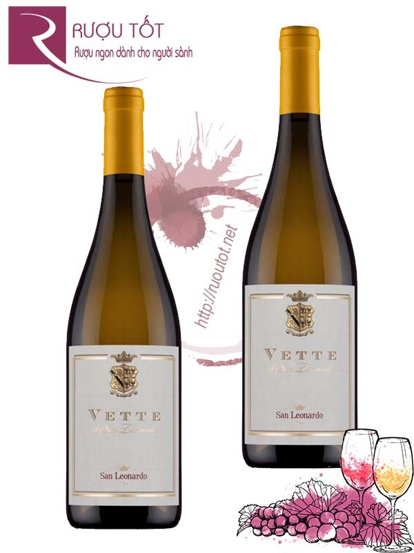 Rượu vang Vette di San Leonardo Sauvignon Blanc hấp dẫn