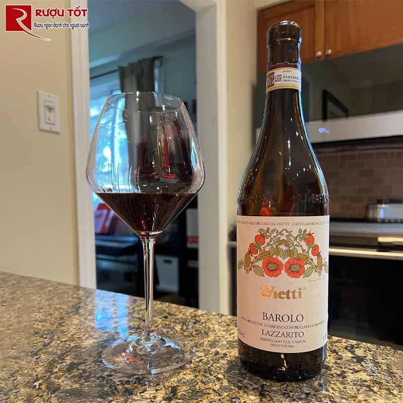 Rượu vang Vietti Barolo Lazzarito