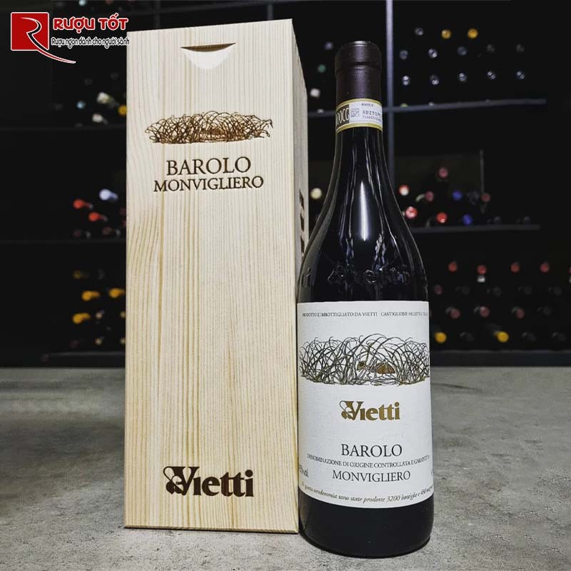 Rượu Vang Vietti Barolo Monvigliero