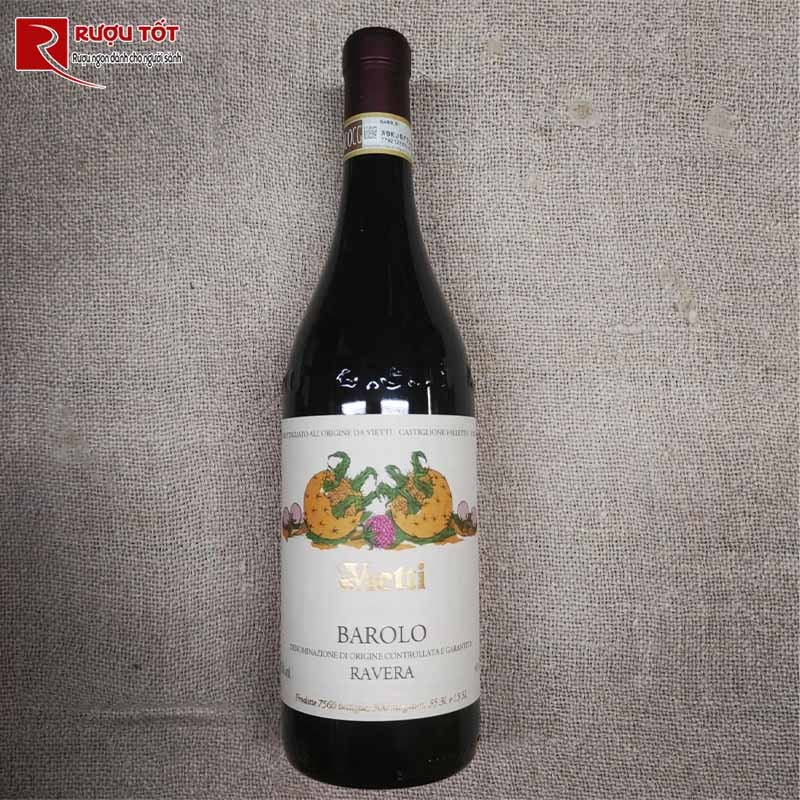 Rượu Vang Vietti Barolo Ravera