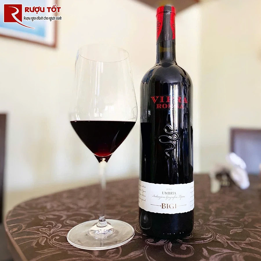 ruou vang vipra rossa umbria