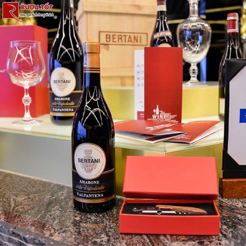 Rượu Vang Ý Bertani Amarone Valpantena