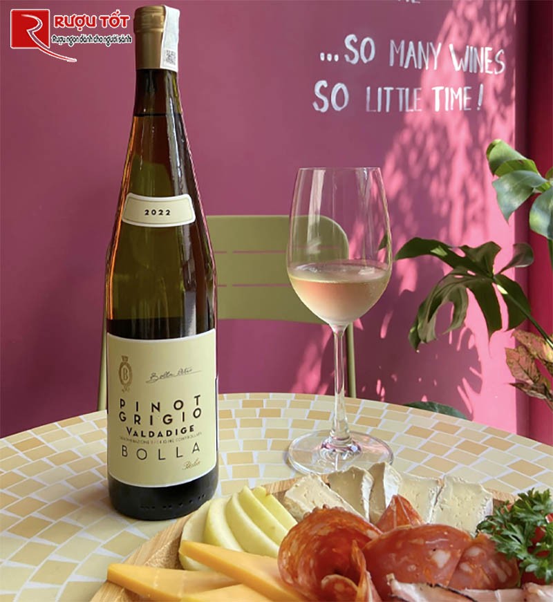 Rượu vang Ý Bolla Pinot DOC Retro