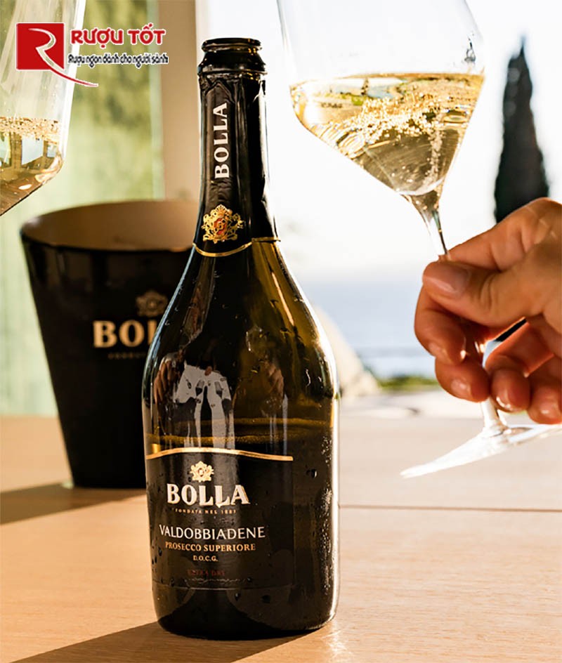 Rượu vang Ý Bolla Prosecco Extra Dry