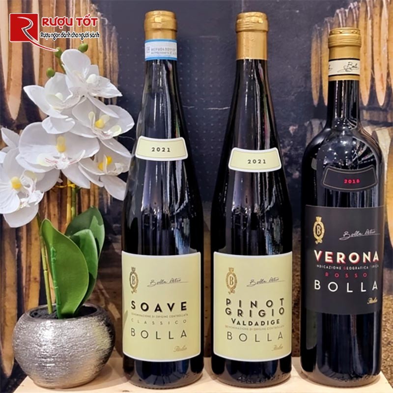 Rượu vang Ý Bolla Soave Classic